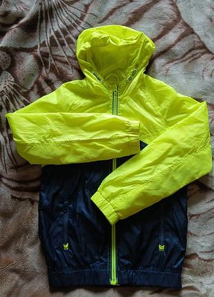 Яркая ветровка