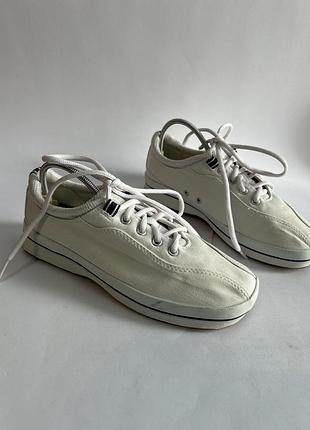 Текстильні білі кеди кросівки жіночі