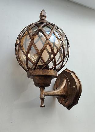 Вуличний зовнішній ландшафтний парковий садовий світильник бра