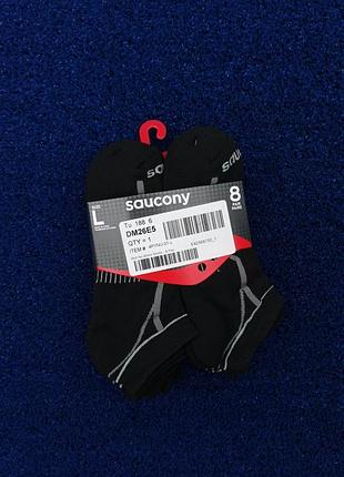 Спортивные носки saucony bolt no-show socks - 8 шт. оригинал