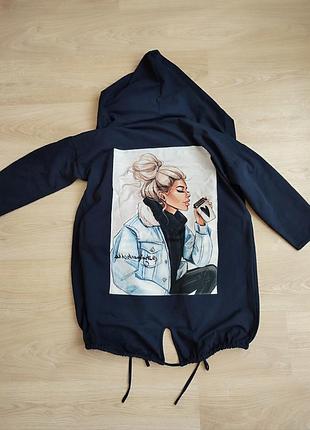 Стильний кардиган худі з капюшоном m&g, made in italy