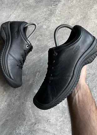 Keen чорні шкіряні
