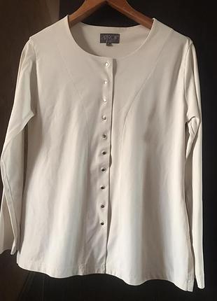 Трикотажный кардиган на кнопках