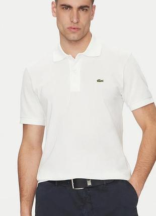 Оригінальна бавовняна футболка поло від lacoste.