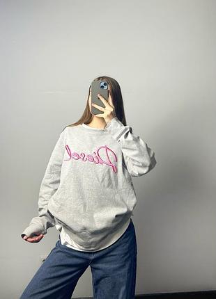 Свитер свитшот реглан худи кофта толстовка лонгслив diesel