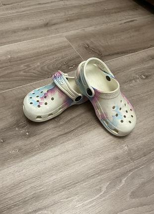 Crocs c9 сабо крокси шльопанці 25-26 розмір