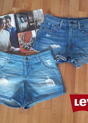 Джинсовые шорты levi's 505