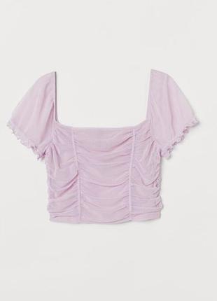 Рожевий короткий топ(с)