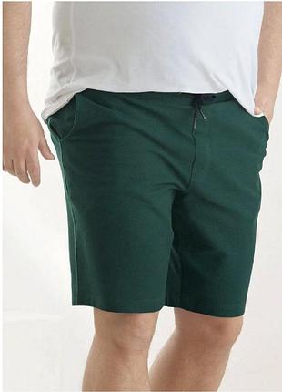 Трикотажні чоловічі шорти livergy великого розміру батал