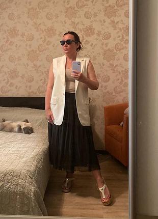 Подовжений жилет h&m