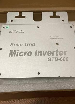 Gtb‑600 solar grid micro inverter – мікроінвертор потужністю 600 вт