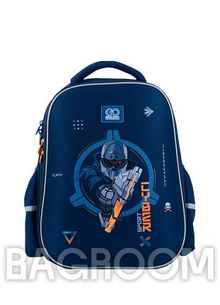 Рюкзак gopack education напівкаркасний go24-165m-8 cyber game
