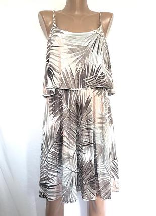 Жіноча сукня h&m з тропічним принтом б/в