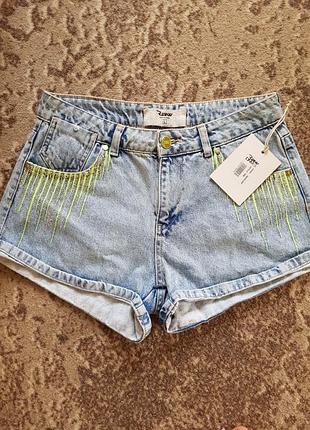 Джинсовые шорты raw (l) 9
