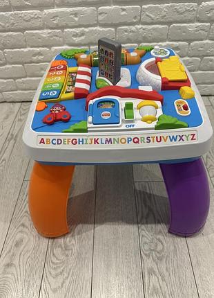 Музичний розвиваючий столик fisher price