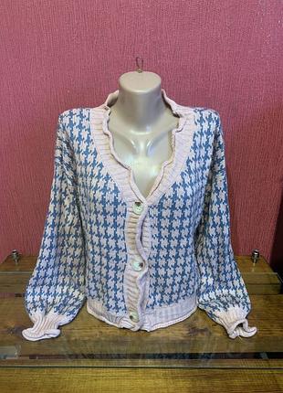 Класний укорочений кардиган shein