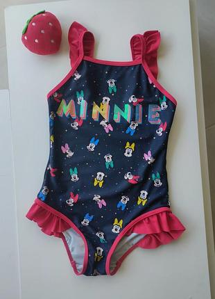🌸 купальник disney minnie mouse на 5-6 лет