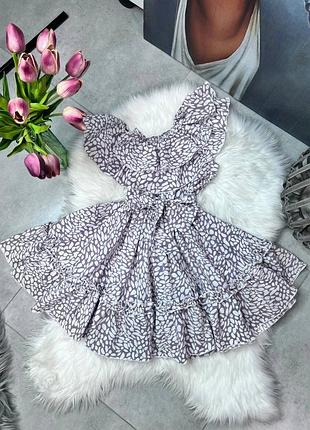 Ніжна літня сукня для дівчинки 3