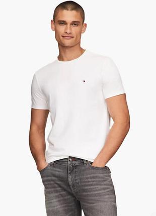 Футболка tommy hilfiger біла