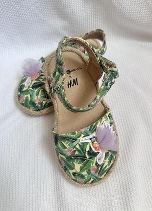 Сандалі на дівчинку h&m босоніжки взуття