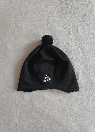 Craft windstopper шапка із суміші вовни з вітронепродувною мембраною2 фото