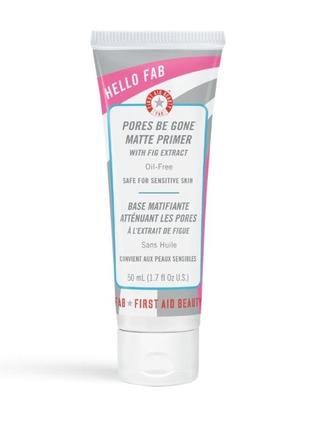 First aid beauty hello fab pores be gone matte primer - матирующий праймер1 фото