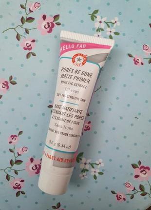 First aid beauty hello fab pores be gone matte primer - матирующий праймер2 фото