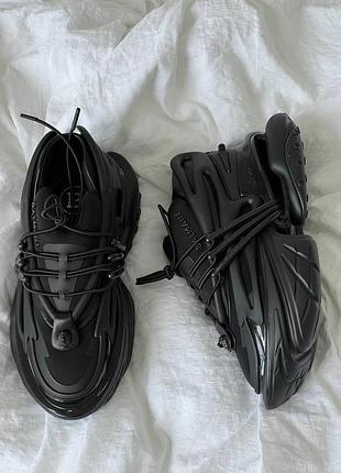 Кроссовки balmain unicorn low-top black