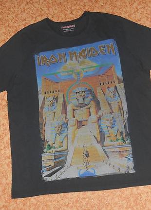Футболка iron maiden/powerslave/рок мерч
