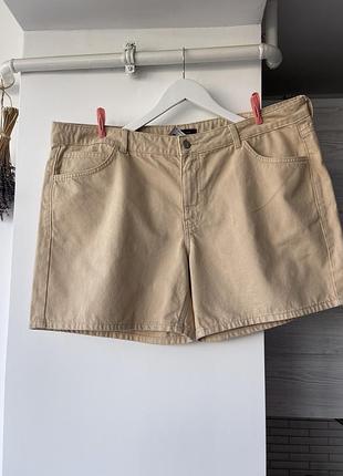 Чоловічі котонові шорти бежеві reclaimed wintage xl