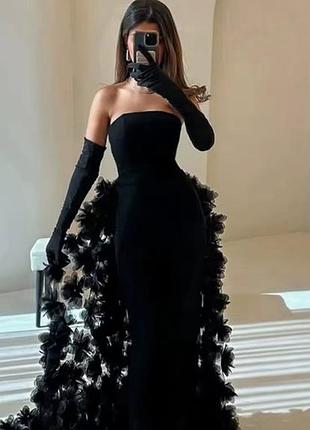 Коктейльне мереживне квіткове вечірнє в пол максі сукня old money шовкове міні плаття з корсетом з шлейфом з відкритими плечима з відкритою спиною