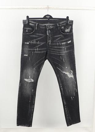 Чоловічі джинси daqured2 black denim