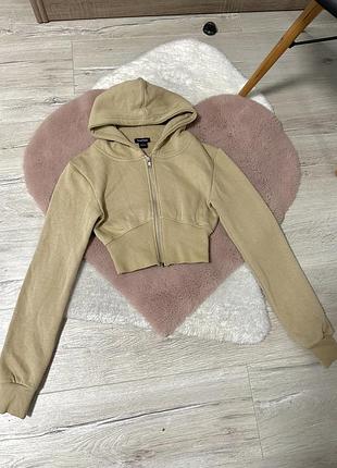 Вкорочене корсетне худі від boohoo