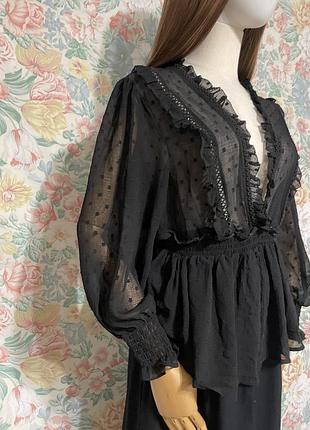 Блуза  прозора