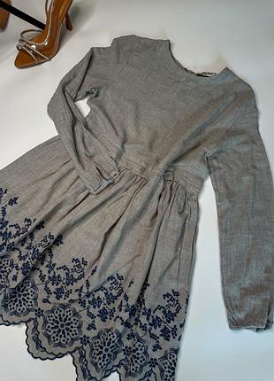 Сукня від zara з вишивкою