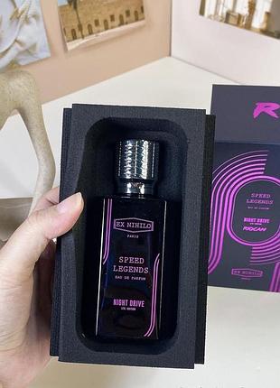 Парфумована вода speed legends night drive 
ex nihilo