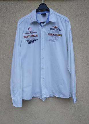 Чоловіча сорочка aeronautica militare аеронавтіка мілітарі