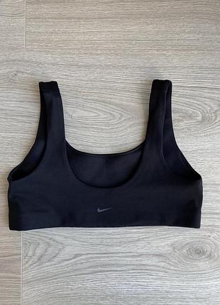 Спортивный топ бра nike alate размер s