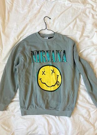Світшот nirvana asos xs(але більшемірить:)