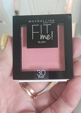 Maybelline рум'яна тон 30
