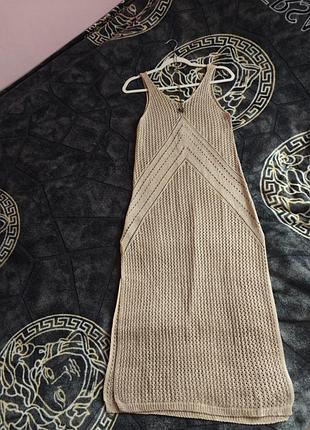 Пляжное платье ажурное новое, размер 42-46