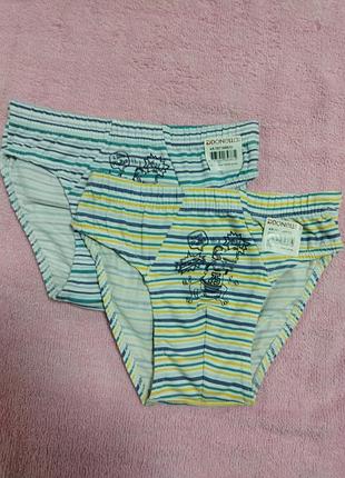 Набор трусиков для мальчика 4-5 лет тм донела 2 шт
