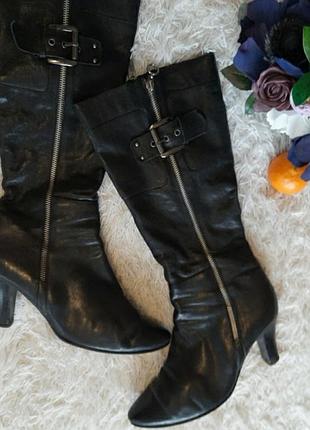 Чоботи сап'янці шкіра