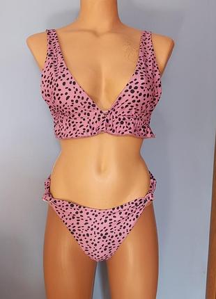 Купальник раздельный сиреневый