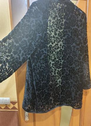 Накидка оксамитова 60%віскоза
великий розмір