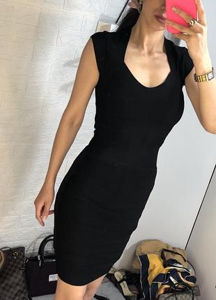 Роскошное деловое платье черное классическое платье миди платье карандаш платье карандаш платье карандаш
