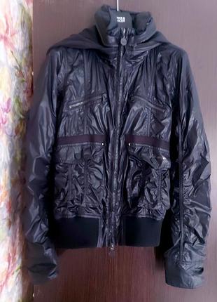 Стильная куртка-бомбер calvin klein jeans xs (42) оригинал 3