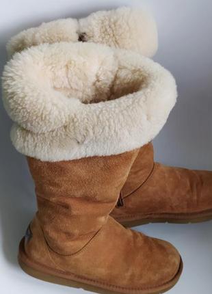 Высокие женские угги ugg australia plumdale boots2 фото