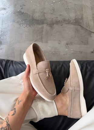 Лофери loro piana beige