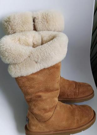 Высокие женские угги ugg australia plumdale boots1 фото